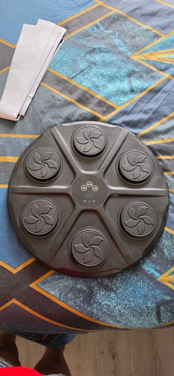 ronde muzikale boksmachine. NIEUW!, Sport en Fitness, Boksen, Ophalen of Verzenden, Nieuw, Overige