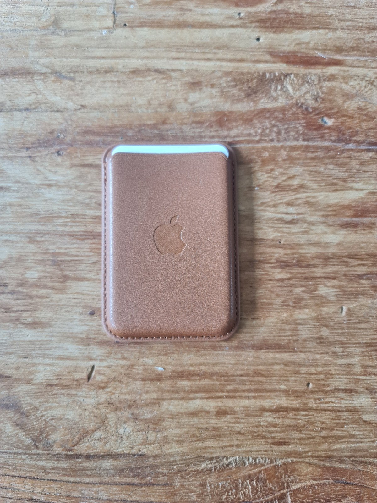 Apple MagSafe Portemonnee Leer - Bruin, IPhone 13, Verzenden, Kaarthouder, Bruin