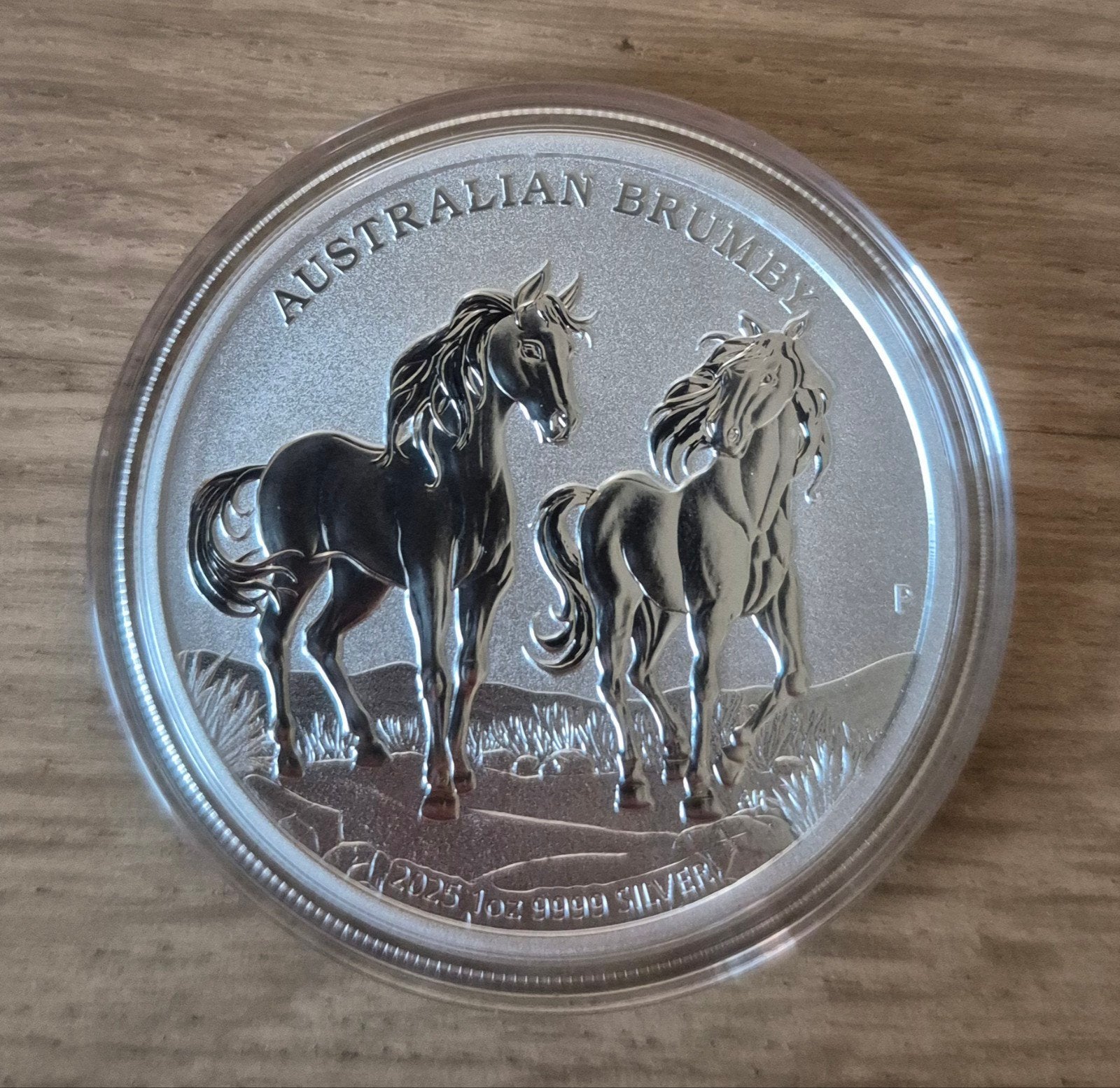 1 oz zilver Perth Mint Brumby Horse 2025, Ophalen of Verzenden, Zilver