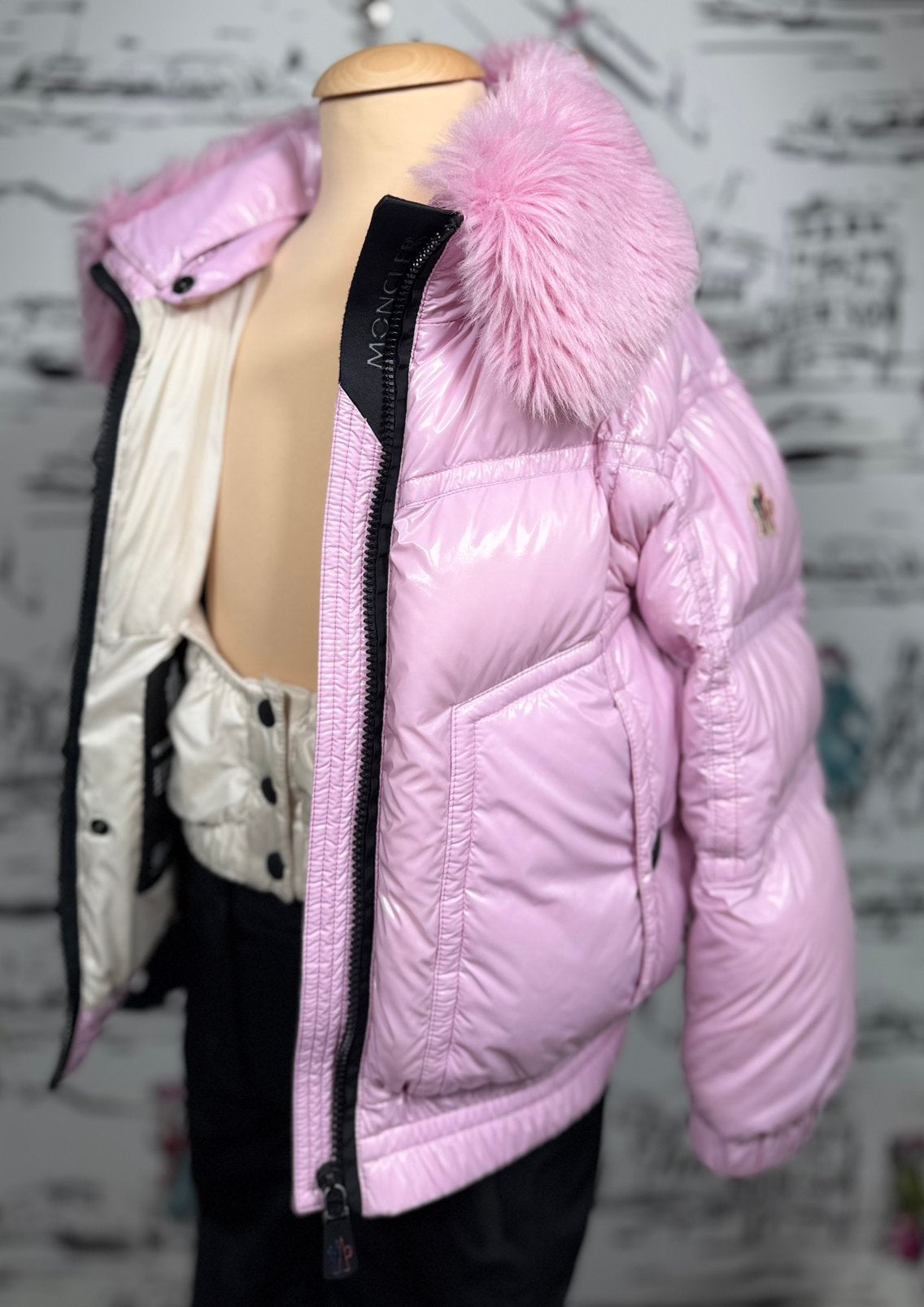 Moncler Grenoble meisjes ski-jas jas maat 6 (1.080 euro), Moncler EU, Meisje, Ophalen of Verzenden, Zo goed als nieuw