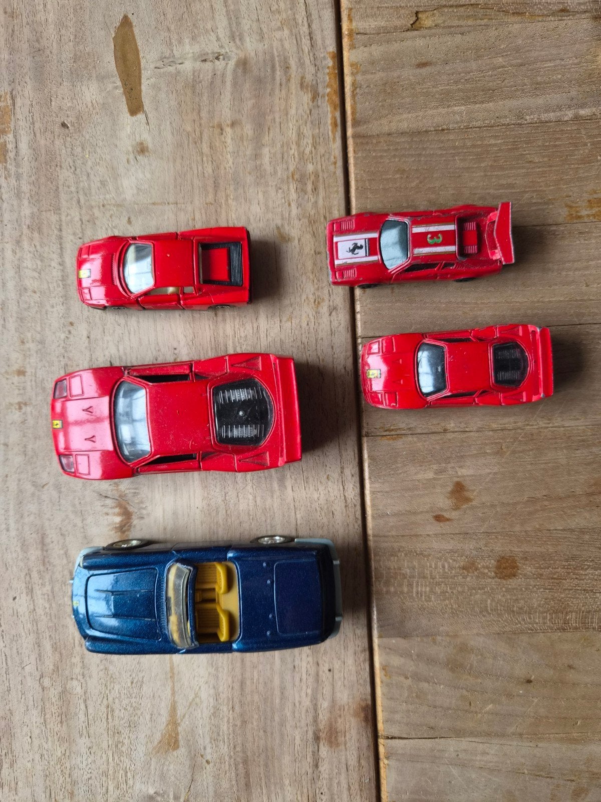 Ferrari en andere modelauto's - Diverse merken, Overige merken, Gebruikt, Auto, 1:32 tot 1:50