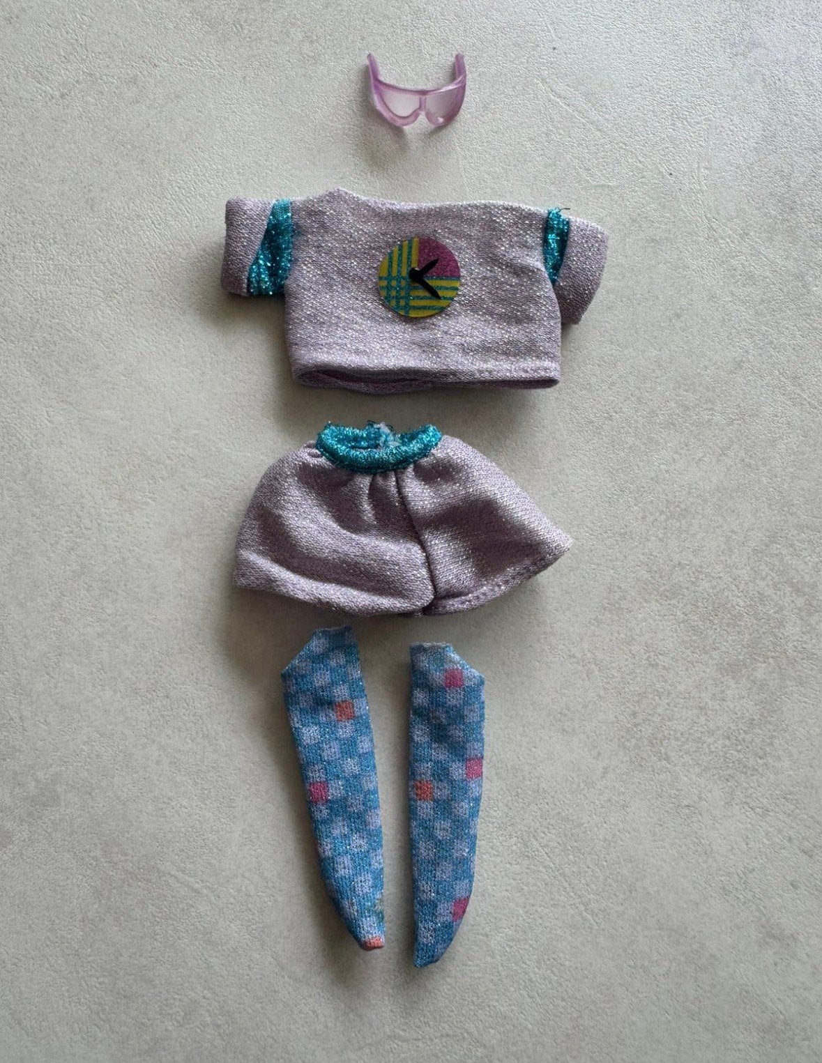 Barbie fun time 1987 kleding, Ophalen of Verzenden, Gebruikt, Kleertjes