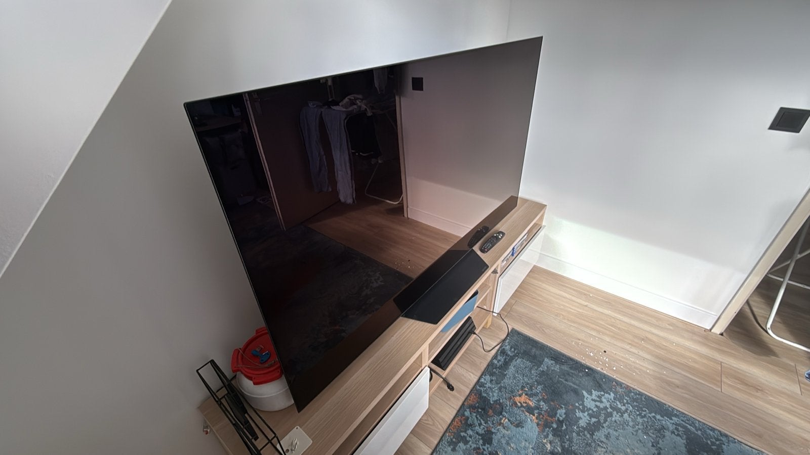 LG 65 INCH OLED TV 4K (UHD) met een schermissue, Ophalen, Gebruikt, 100 cm of meer, 4k (UHD)