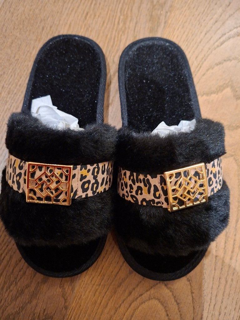 Pantoffels Vivance Dreams, 36, Lascana, Zwart, Nieuw, Ophalen of Verzenden