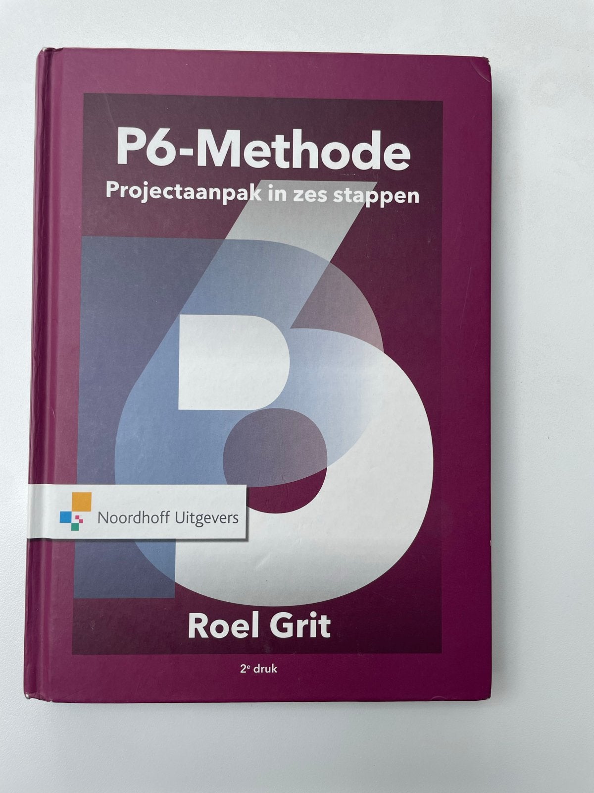 P6-Methode: Projectaanpak in zes stappen - Roel Grit, Ophalen of Verzenden, Zo goed als nieuw, HBO