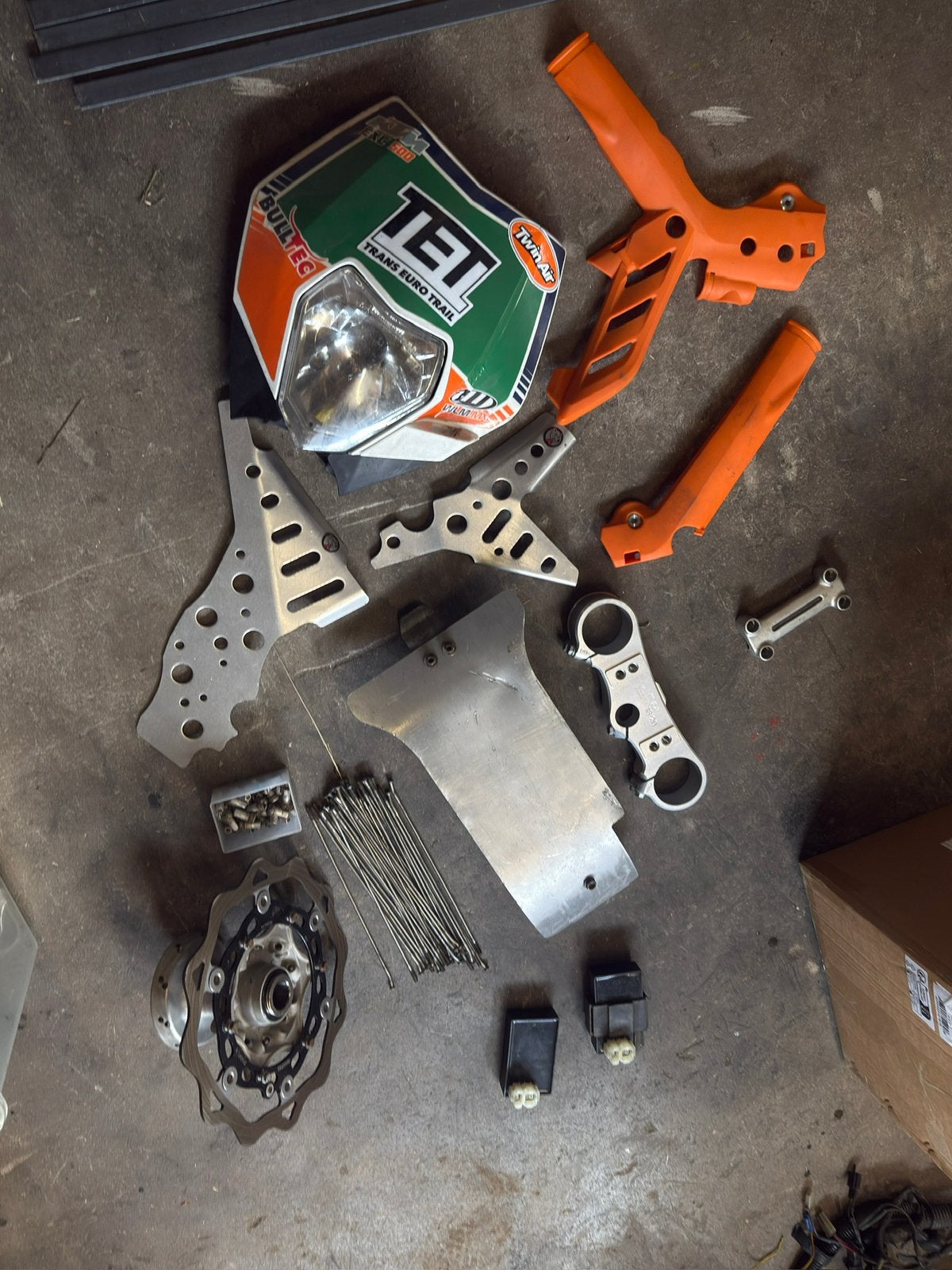KTM onderdelen - enduro / crossmotor, Ophalen of Verzenden, Gebruikt
