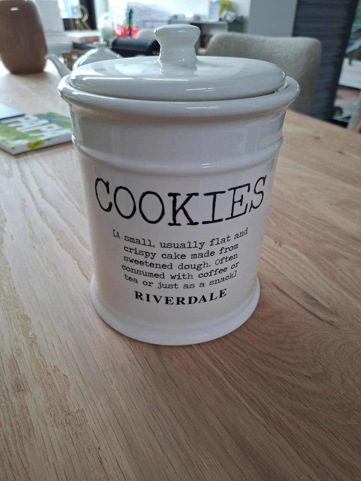 Riverdale cookies pot koektrommel, Ophalen, Overige materialen, Pot, Bus of Blik