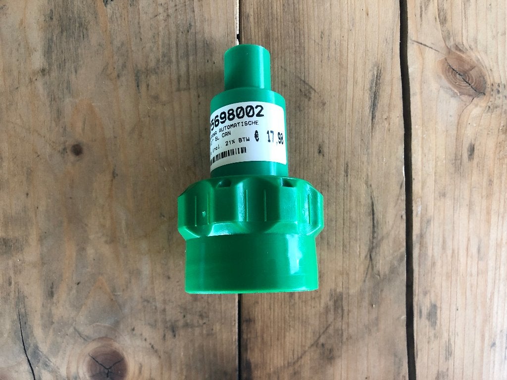 C119 Husqvarna Brandstof Olie Tuit Groen Nieuw Jerrycan, Ophalen of Verzenden, Nieuw