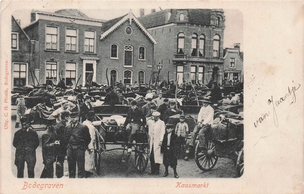 702-391-005 Bodegraven Kaasmarkt (m2422352421) — Ansichtkaarten ...