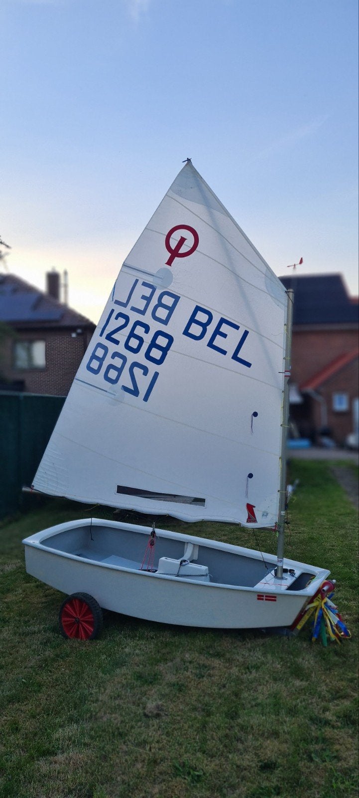 Winner optimist, Watersport en Boten, Zeilen en Zeiltoebehoren, Gebruikt, Overige typen, Minder dan 15 m², Ophalen
