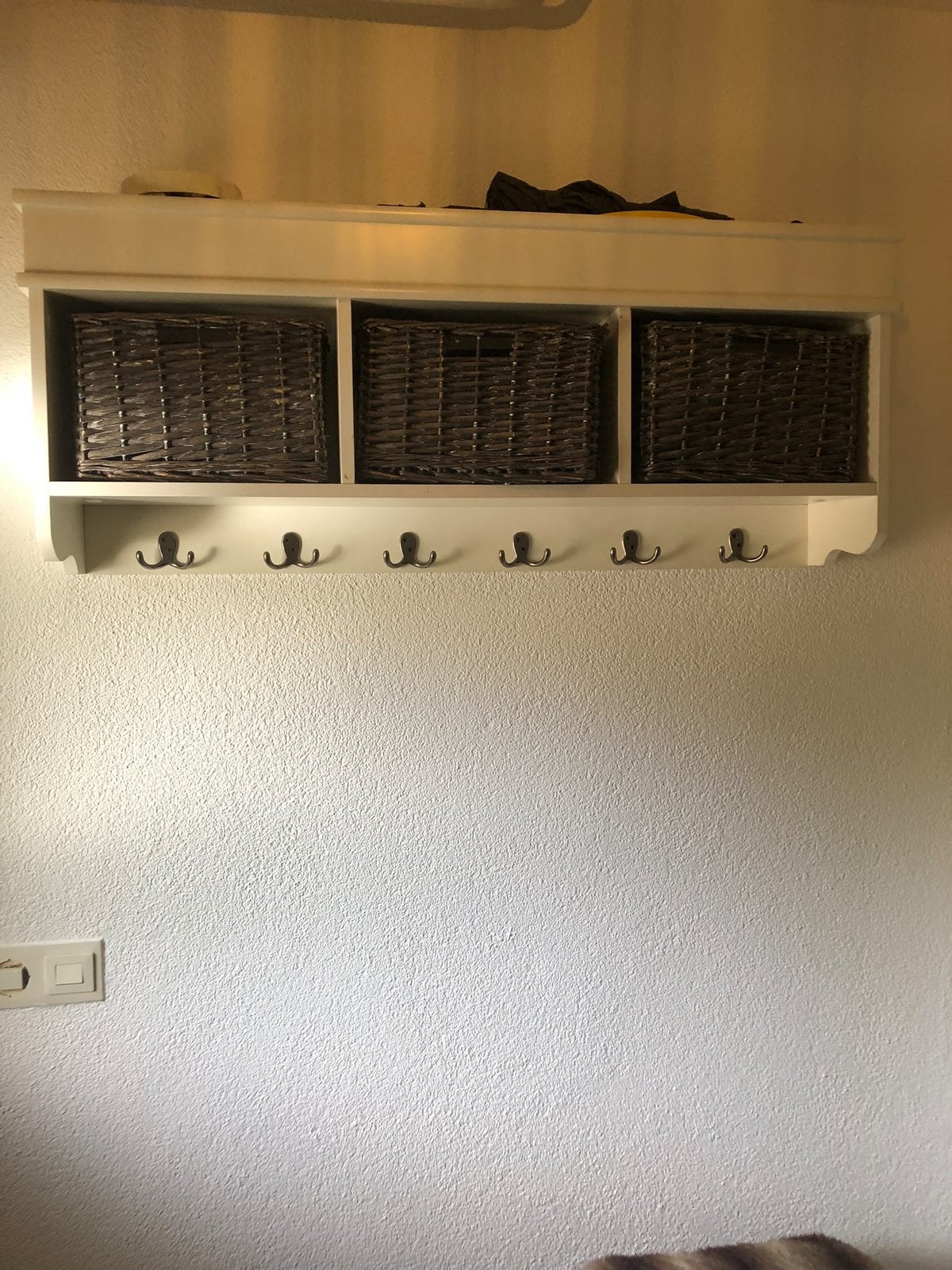bankje plus kapstok, Zo goed als nieuw, Minder dan 100 cm, Hout, Ophalen
