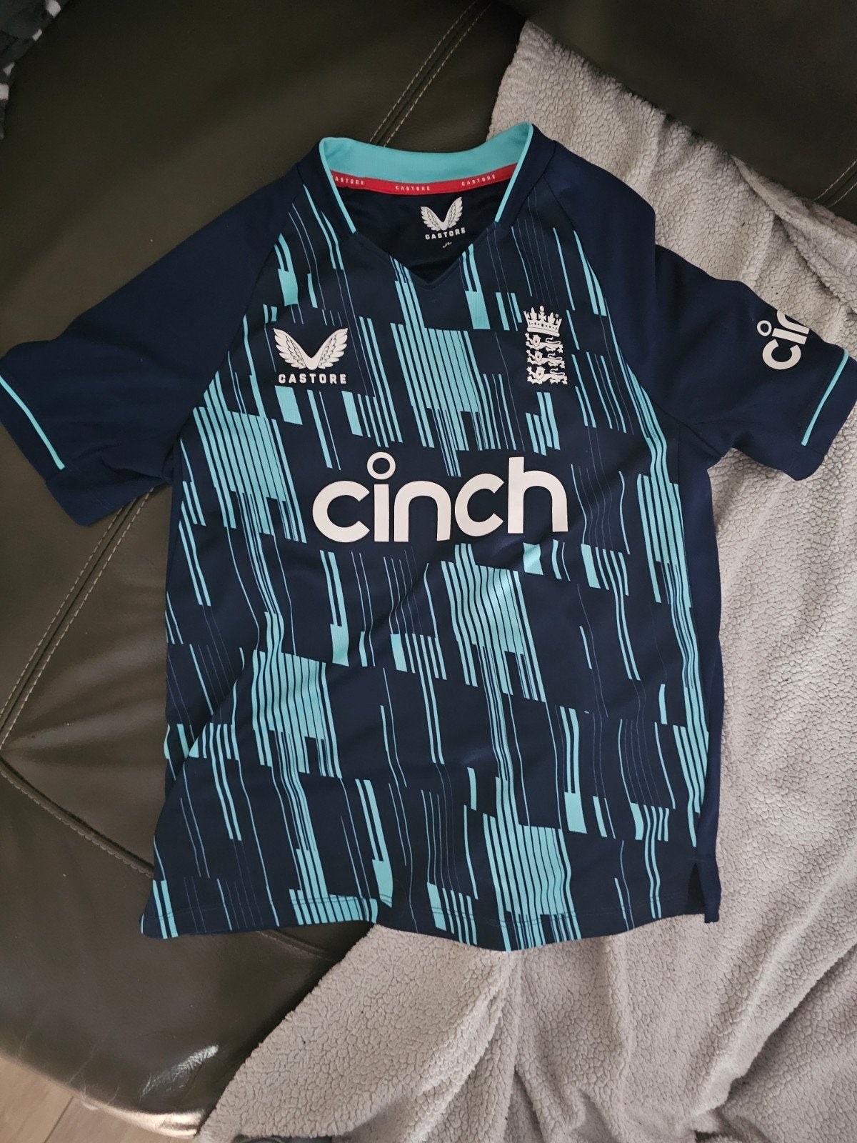 Castore England Cricket Shirt 2022/2023 ODI Cinch JL, Ophalen, Overige typen, Overige maten, Zo goed als nieuw