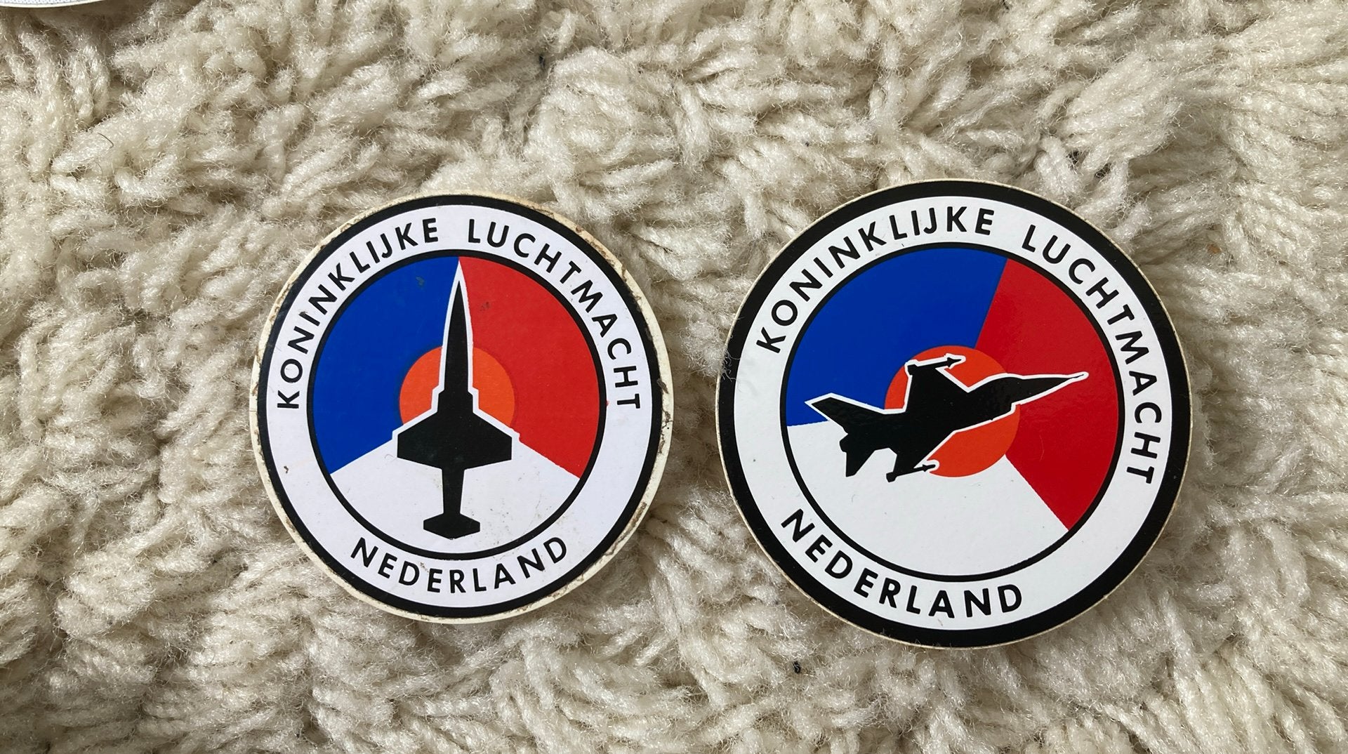 Koninklijke Luchtmacht Nederland, Verzamelen, Stickers, Ophalen of Verzenden, Zo goed als nieuw