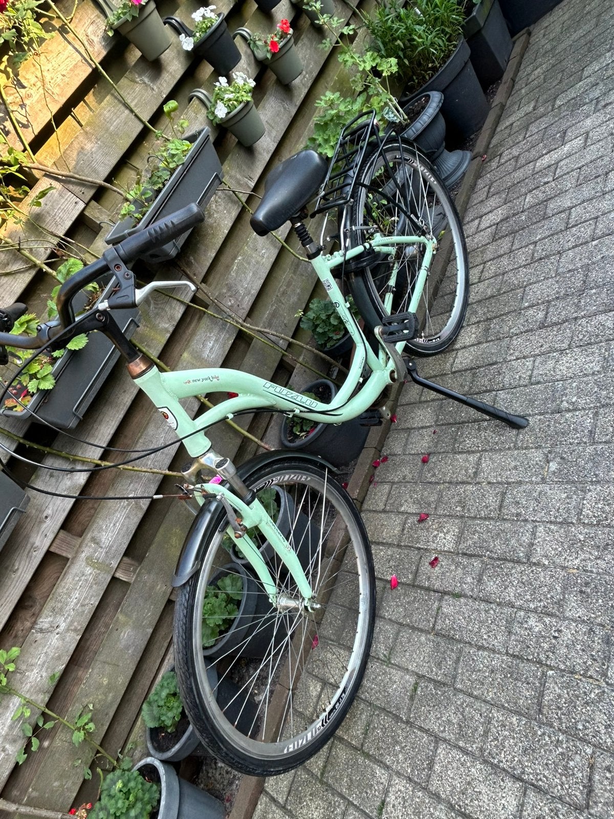 Dames Fiets 28  Inch, Ophalen, 0 zitjes, Zo goed als nieuw, Overige merken