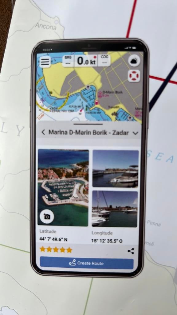 Digitale vaarkaart Kroatië 2025 - Trieste tot Vodice, Overige merken, Ophalen of Verzenden, Zo goed als nieuw, Europa
