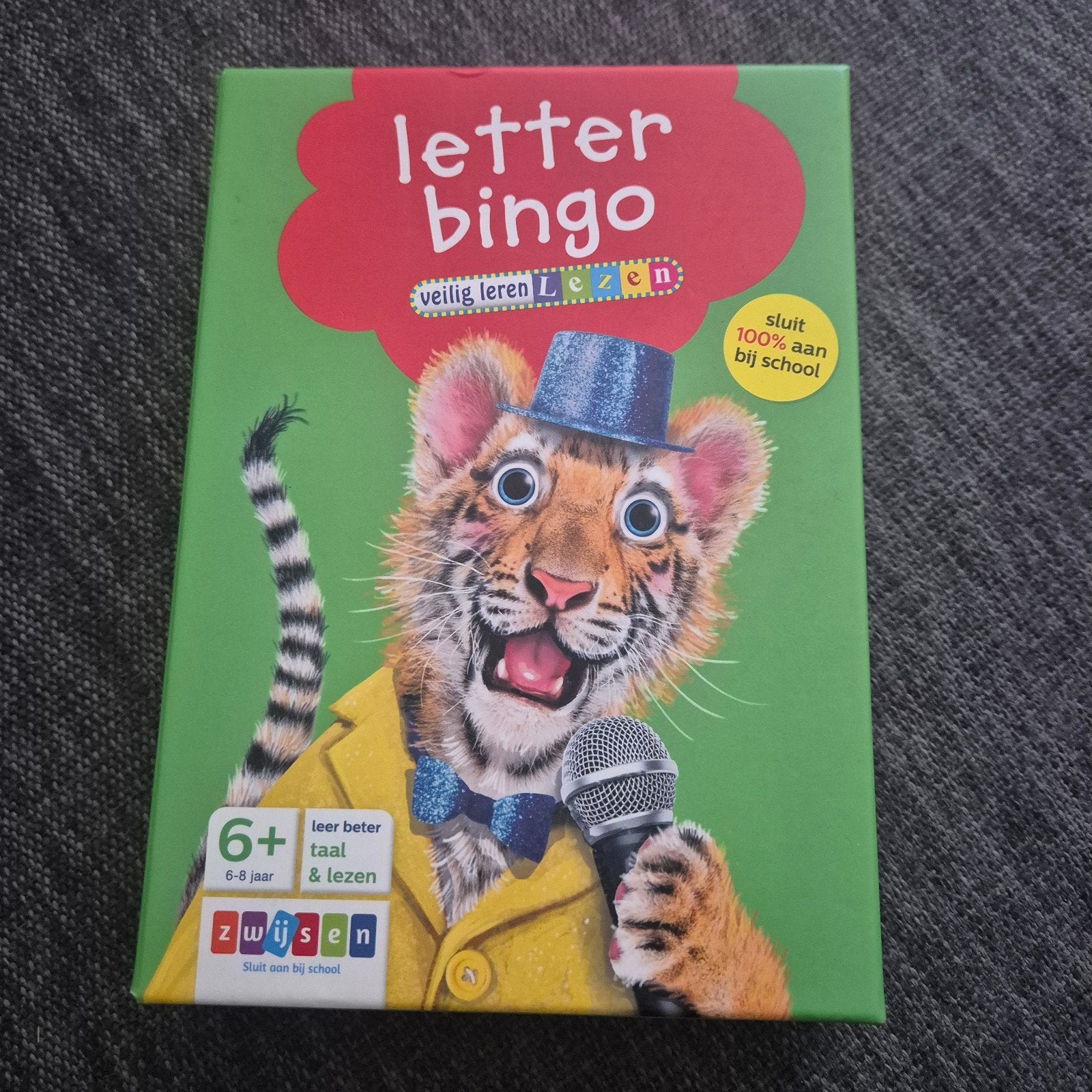 Letter Bingo: Veilig Leren Lezen (6+ jaar), Een of twee spelers, Ophalen of Verzenden, Zo goed als nieuw, Zwijsen