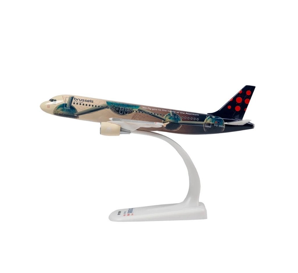 Brussels Airlines A320 ‘Atomium’ 1:200 NIEUW, Ophalen, Nieuw, Schaalmodel
