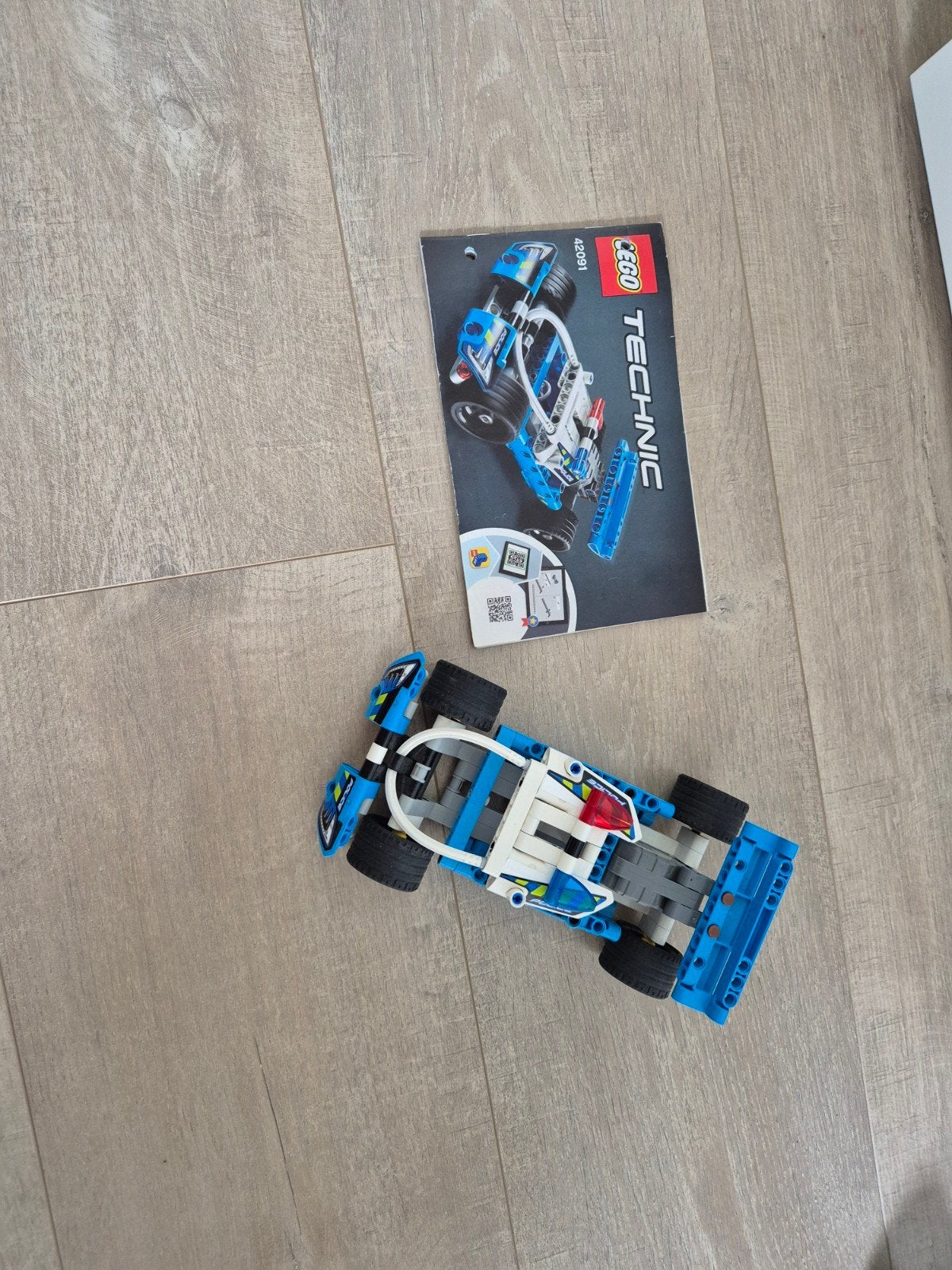 Lego Technic 42091 Politie Achtervolgingsvoertuig, Ophalen of Verzenden, Zo goed als nieuw, Overige merken