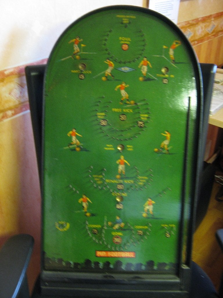 Engels knikkerbord, Ophalen