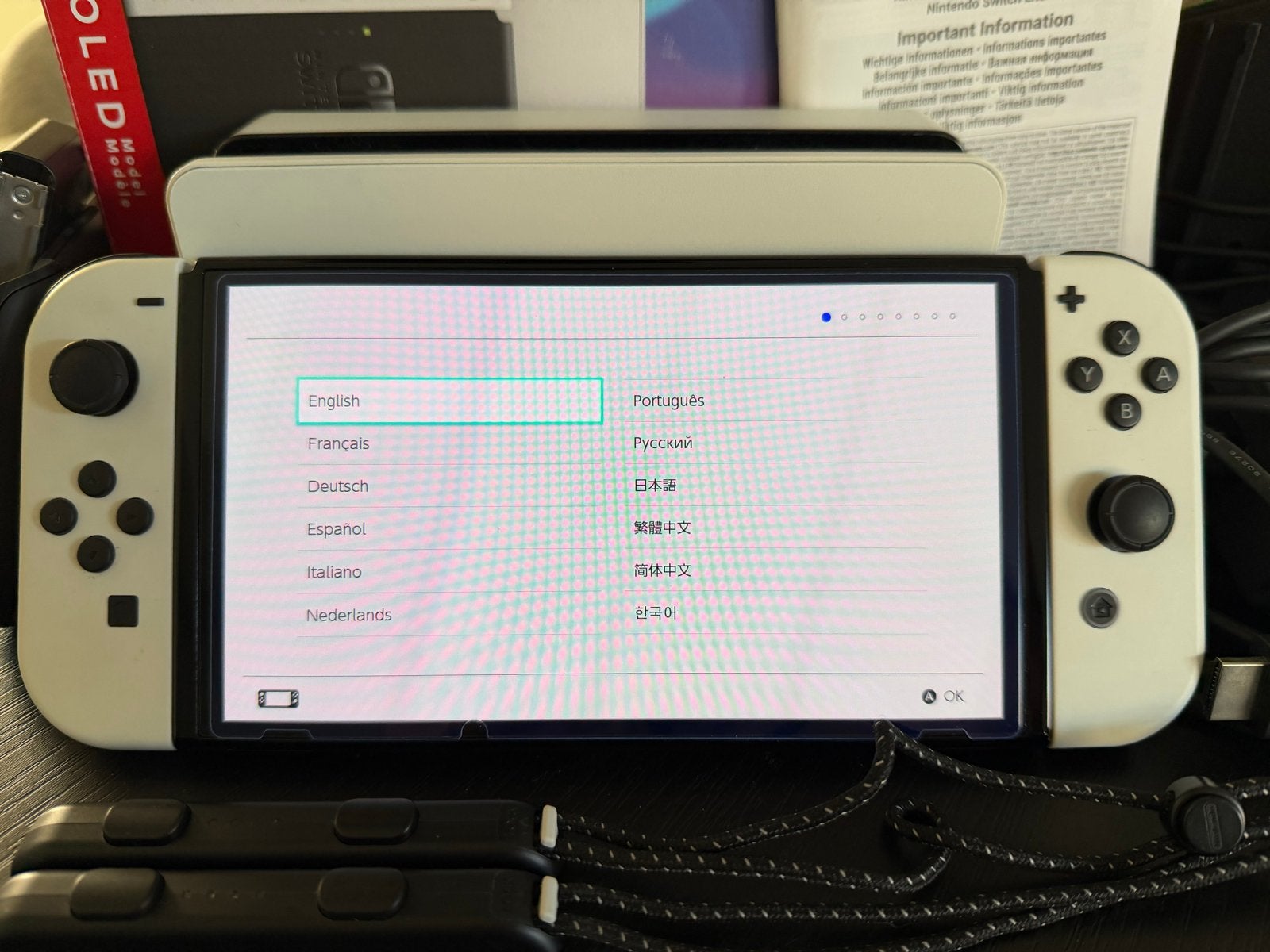 Nintendo Switch OLED Wit - Zo goed als nieuw, Ophalen of Verzenden, Zo goed als nieuw, Met 2 controllers, Switch OLED