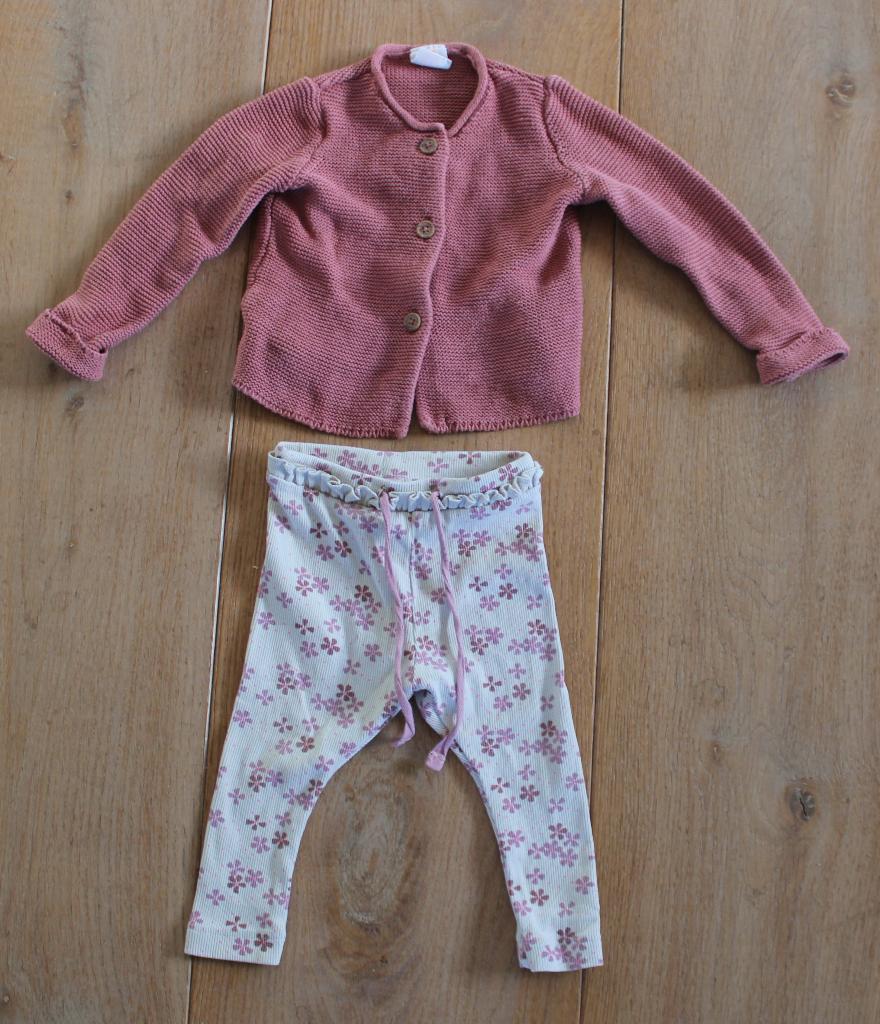 Setje van Hema 68, Kinderen en Baby's, Babykleding | Maat 68, Gebruikt, Meisje, Setje, Ophalen of Verzenden