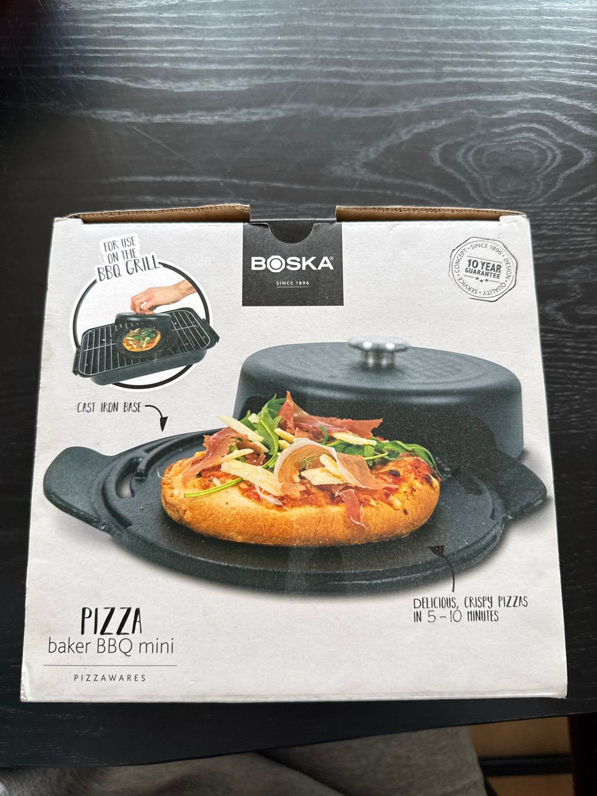 Boska Pizza Baker BBQ Mini - Gietijzeren Pizzapan, Ophalen of Verzenden, Nieuw