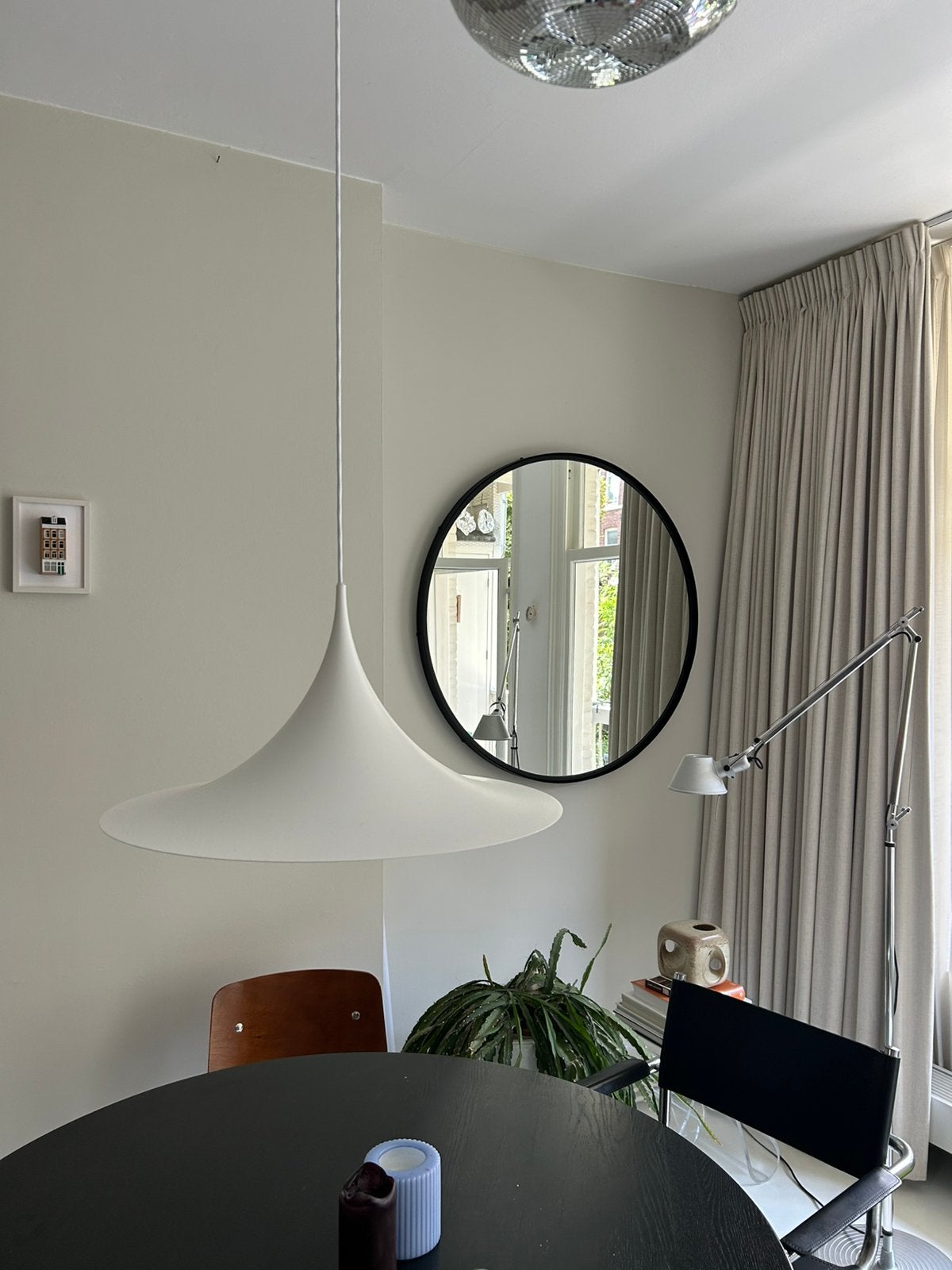 GUBI Semi hanglamp wit 60 cm - nieuw in doos, Ophalen, Nieuw, Metaal, E27 (groot)