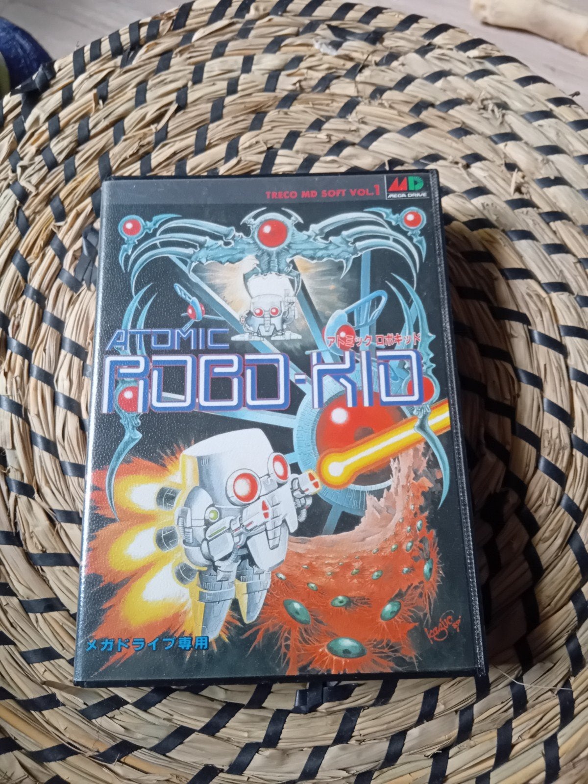 Atomic Robo-Kid - Sega Mega Drive (Japanse Import), Spelcomputers en Games, Games | Sega, Gebruikt, Shooter, Verzenden, 1 speler