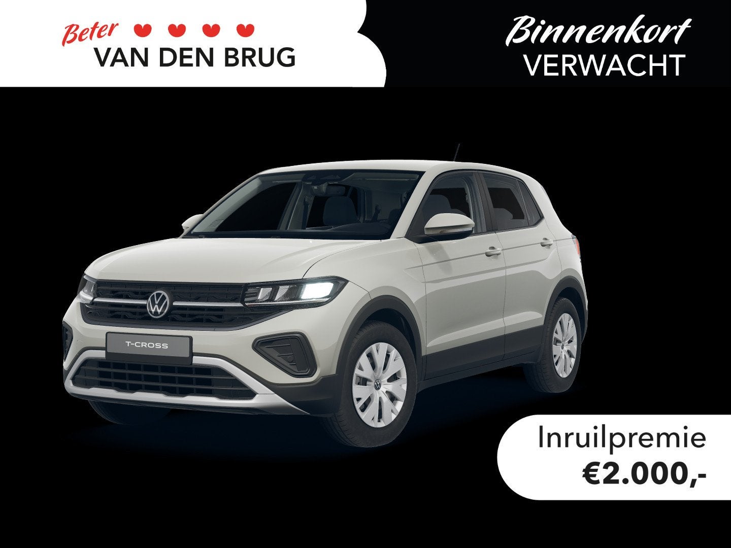 Volkswagen T-Cross 1.0 TSI Edition 95 PK | App Connect | Tra