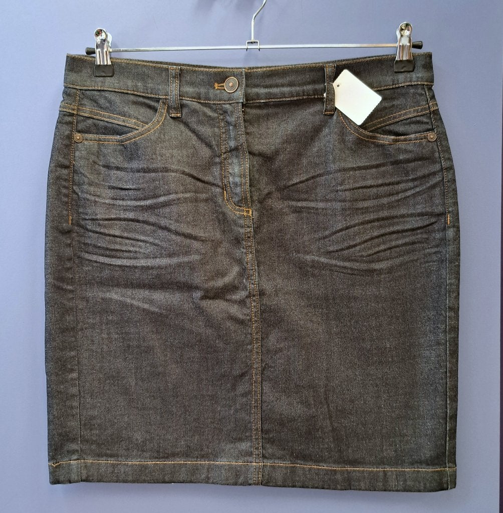 Taifun donker blauwe spijker rok denim als nieuw 38 M 42007, Kleding | Dames, Rokken, Zo goed als nieuw, Maat 38/40 (M), Blauw