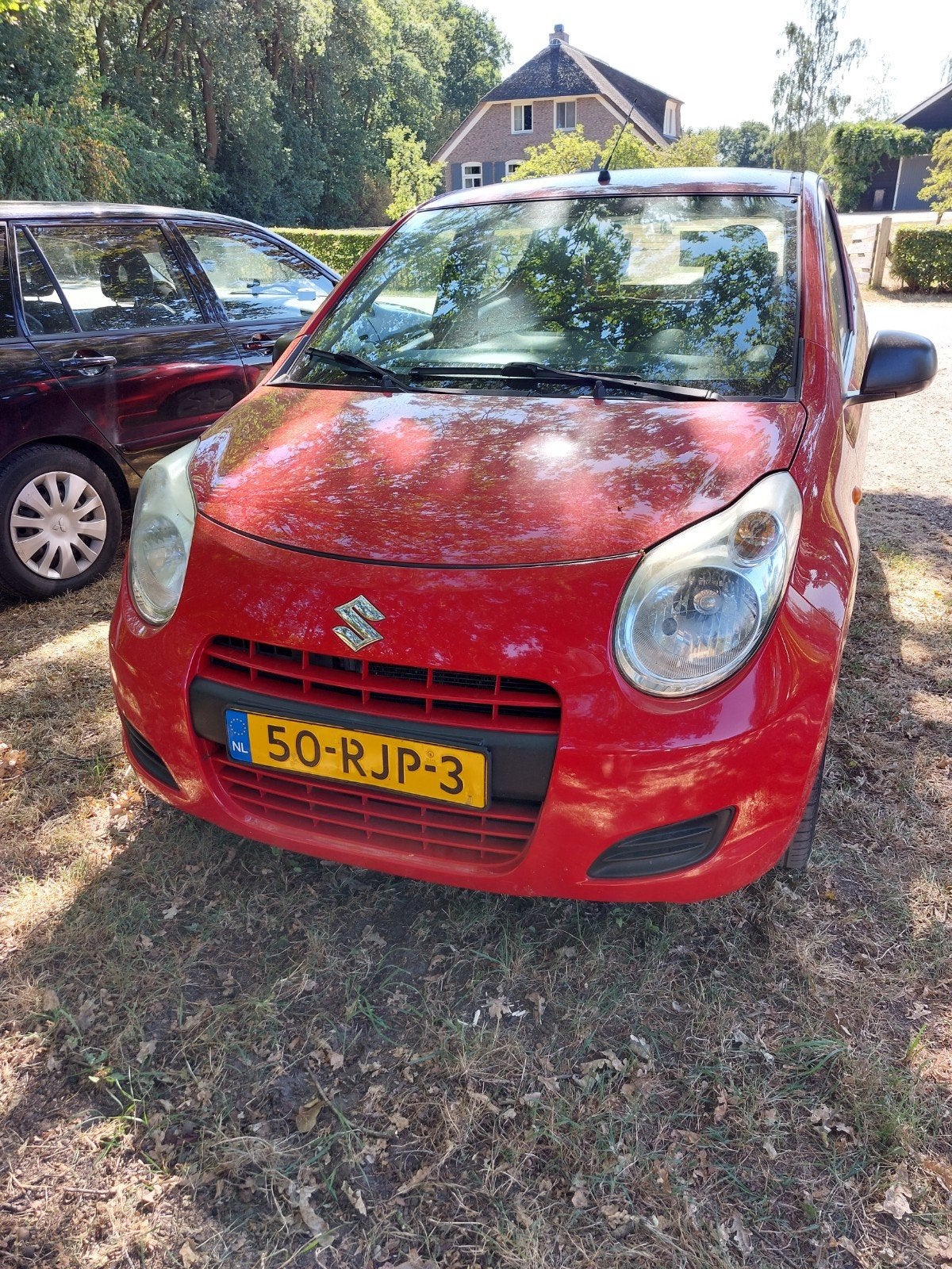 Suzuki Alto 1.0 2011 Rood, Auto's, Voorwielaandrijving, 200 kg, 4 stoelen, Origineel Nederlands
