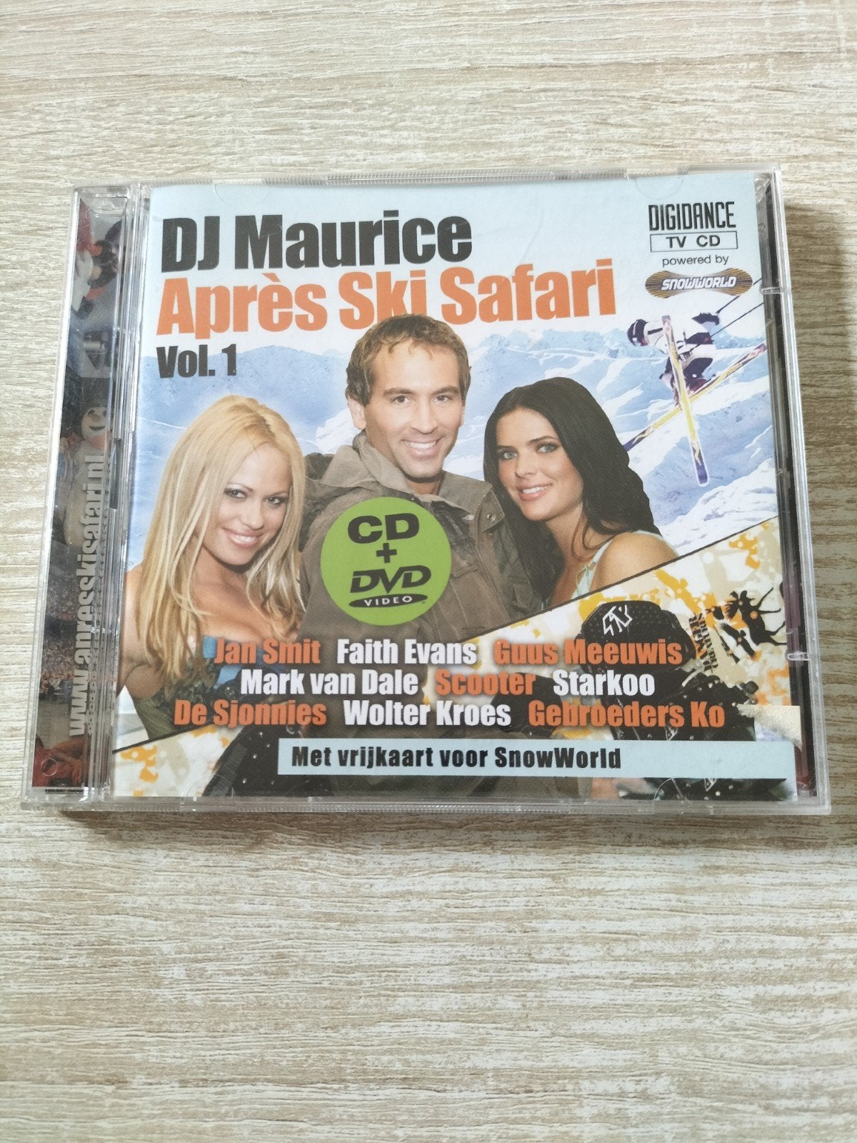 dj Maurice après ski safari cd + dvd set, Ophalen of Verzenden, Pop