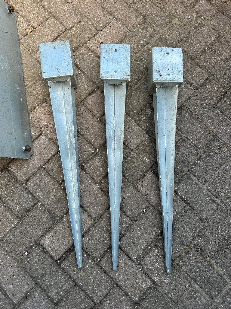 Poeren grondankers ongebruikt, Tuin en Terras, Ophalen, Nieuw, Carport
