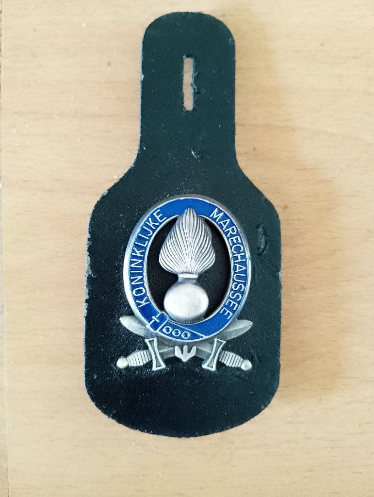 Borstzak hanger, Verzenden, Marechaussee, Nederland, Embleem of Badge