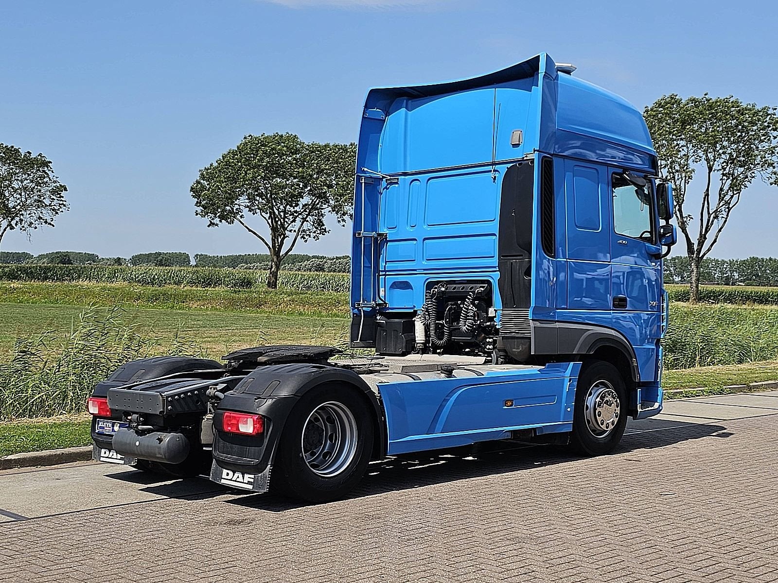 DAF XF 480, Automaat, Euro 6, Blauw, Bedrijf