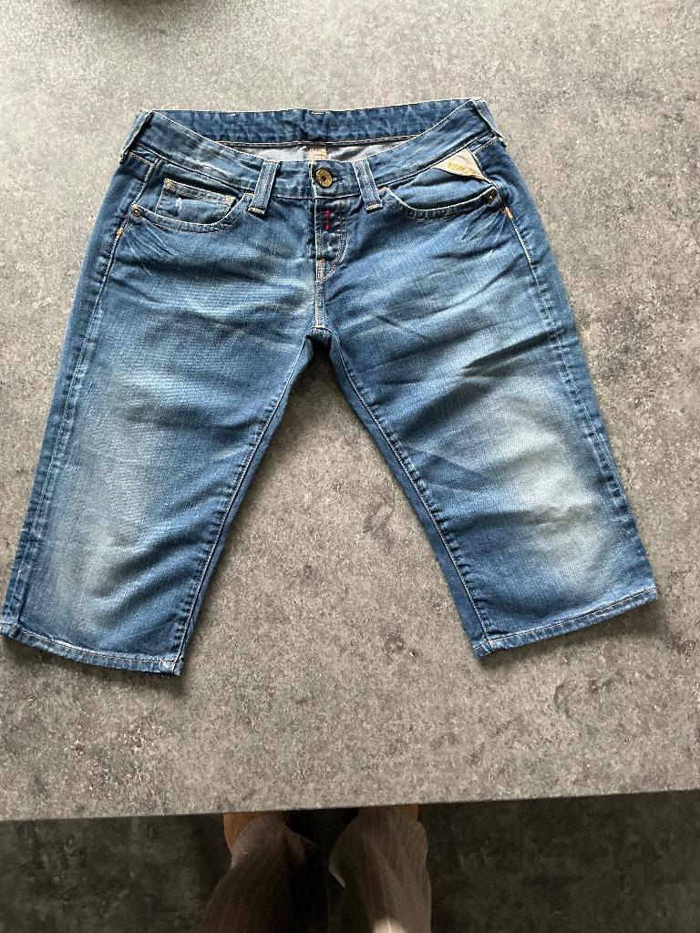 Replay Broek, Kleding | Dames, Maat 38/40 (M), Blauw, Replay, Ophalen of Verzenden