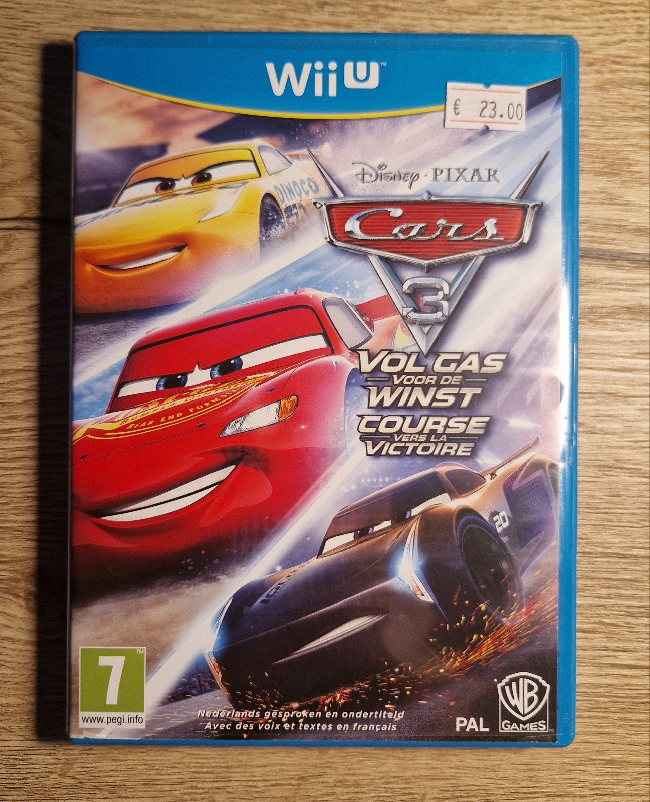 Cars 3 vol gas voor de winst Wii U PAL Compleet, Spelcomputers en Games, 1 speler, Racen en Vliegen, Ophalen of Verzenden, Zo goed als nieuw