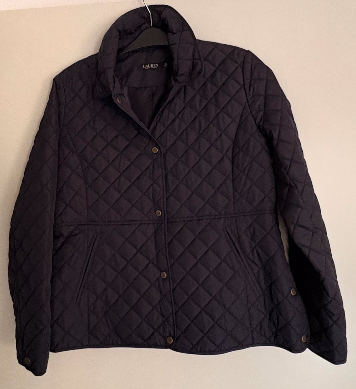 Ralph Lauren nieuw donkerblauw quilted jack. Maat L, Kleding | Dames, Ophalen of Verzenden, Nieuw, Blauw