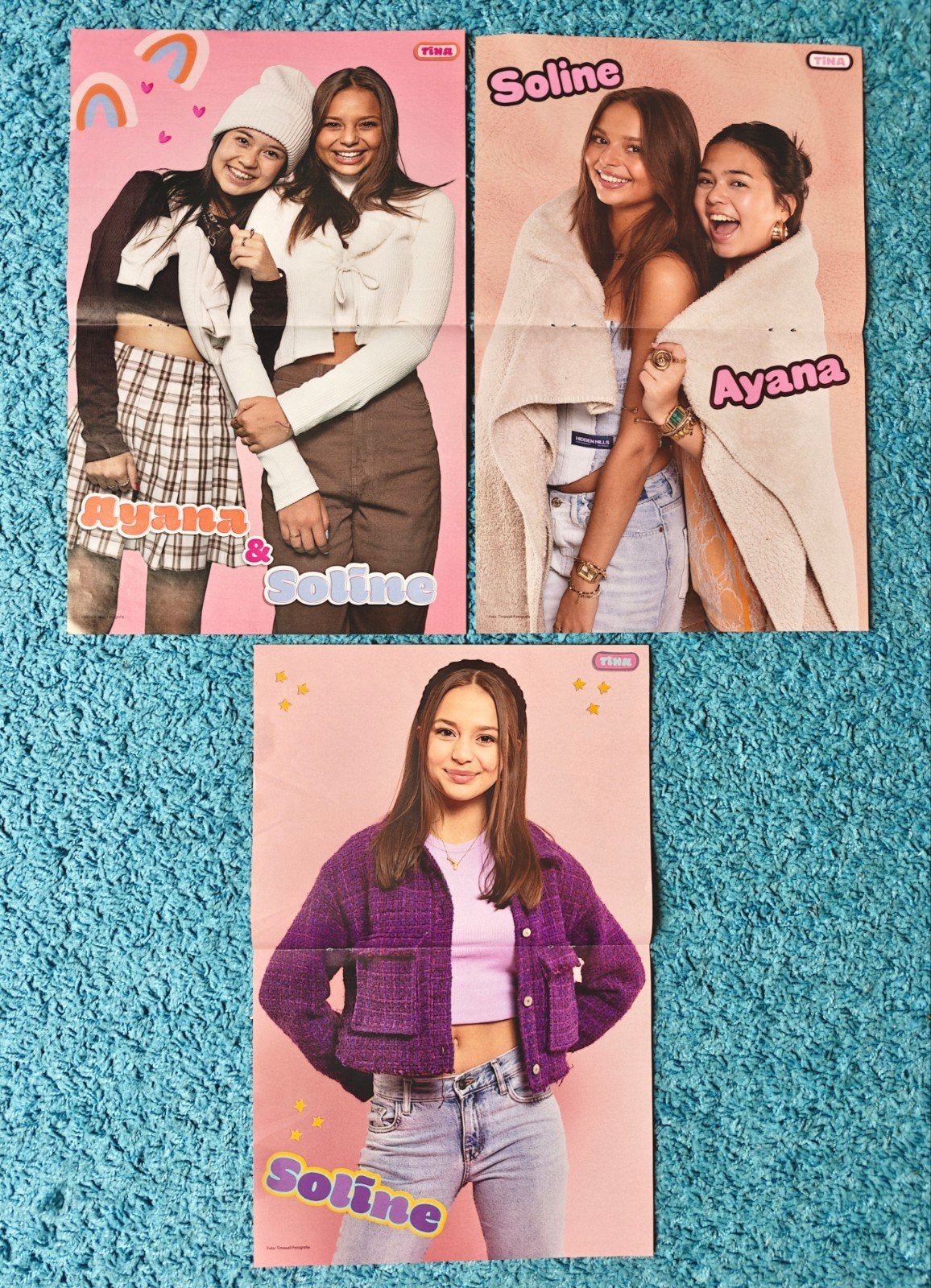 Soline Hagen posters Tina, Rechthoekig Staand, Nieuw, Ophalen of Verzenden, A1 t/m A3
