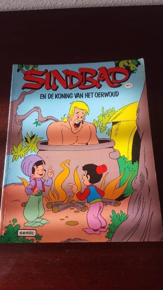 Sinbad Nr 3 : De Koning van het woud, Boeken, Eén stripboek, Ophalen of Verzenden, Gelezen