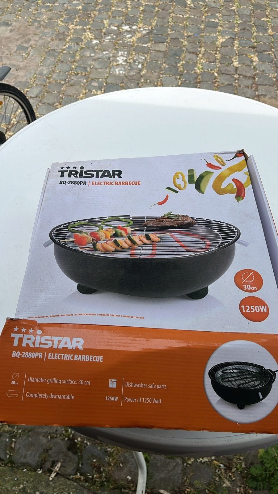 Tristar Elektrische Barbecue - Nieuw in doos, Ophalen of Verzenden, Nieuw, Tristar