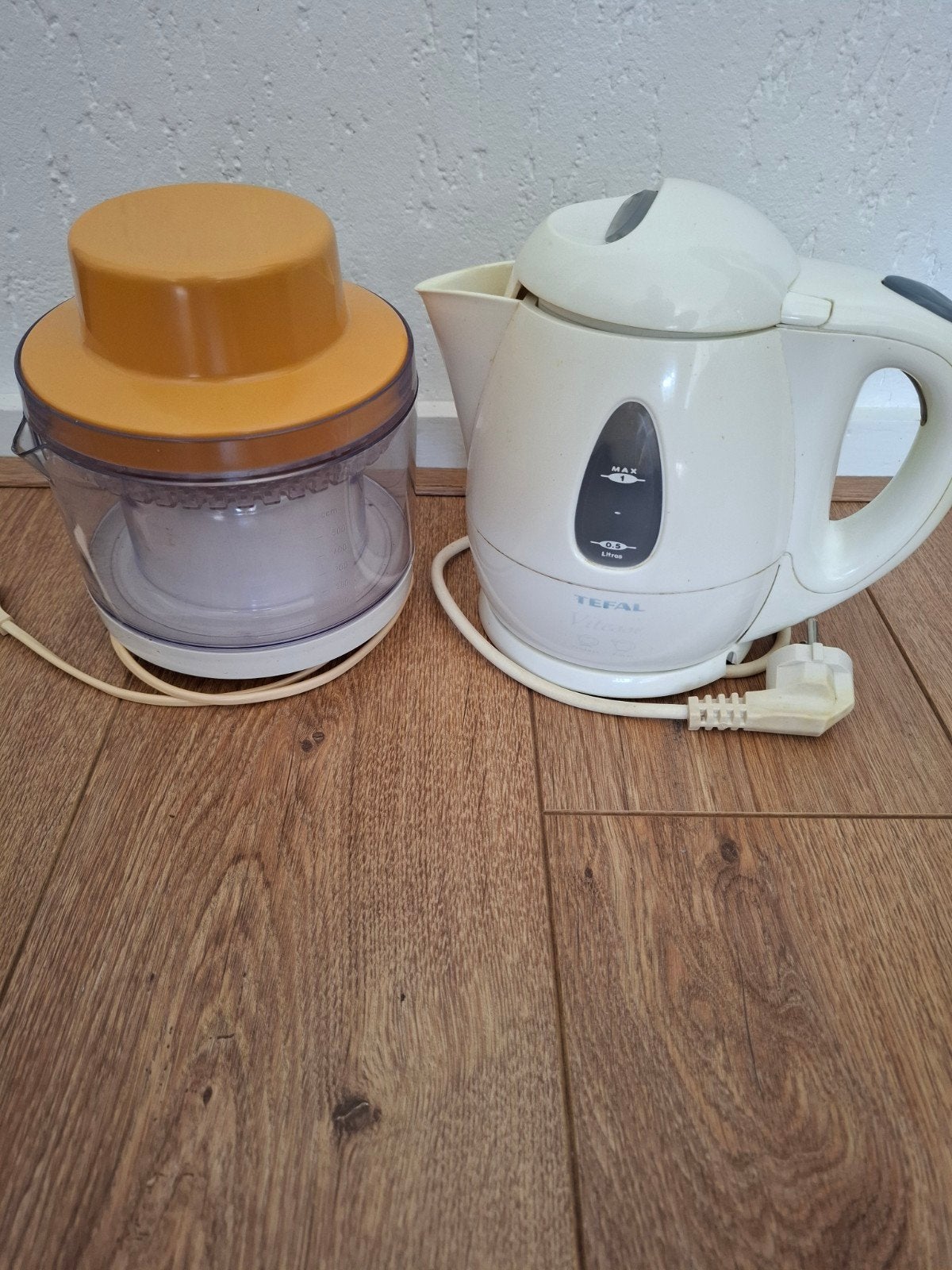 El Waterkoker en El Citruspers, Witgoed en Apparatuur, 1 tot 2 liter, Ophalen of Verzenden, Gebruikt