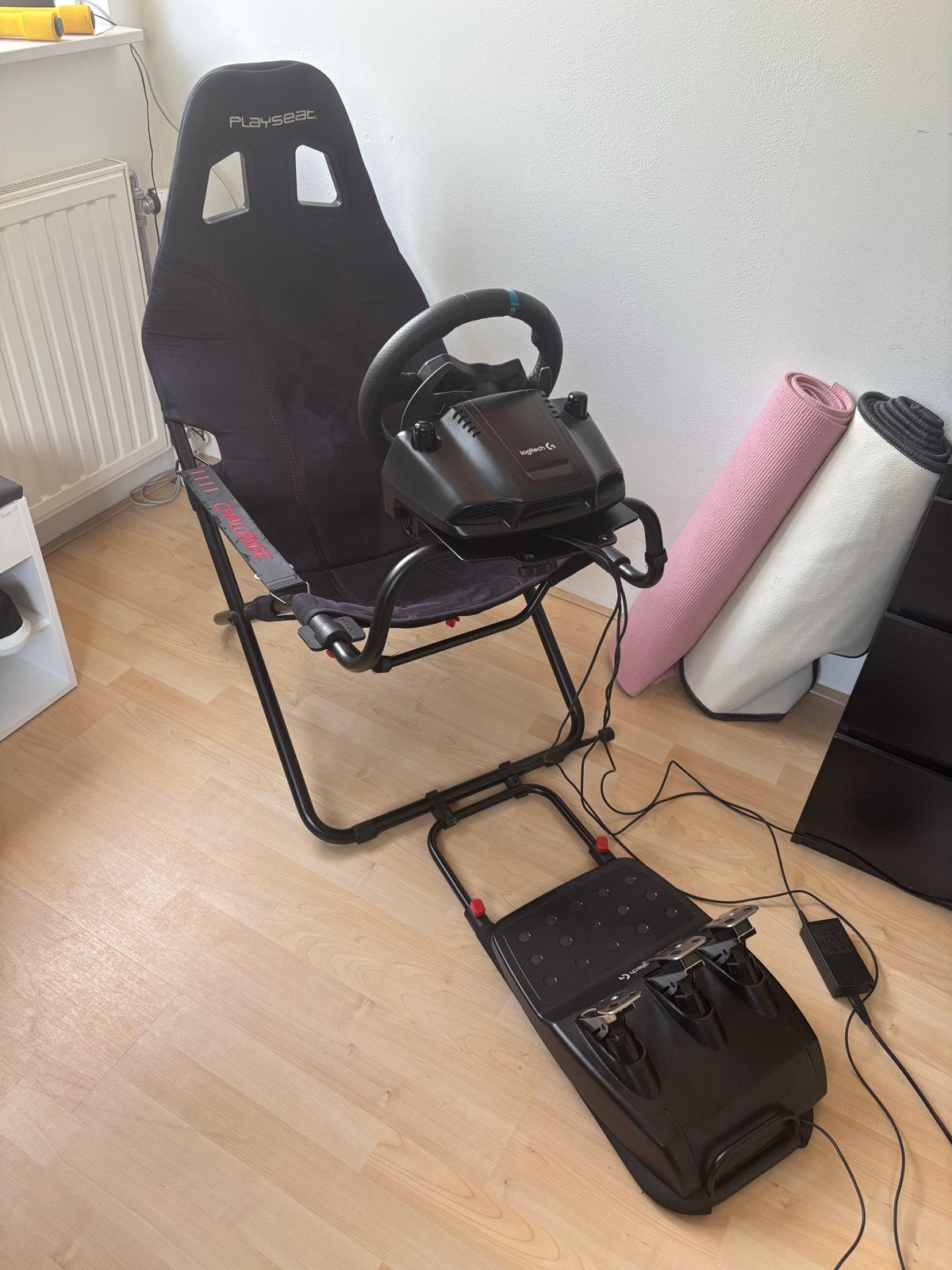 Logitech G29 racestuur met Playseat racestoel, Ophalen, Overige merken, Gebruikt