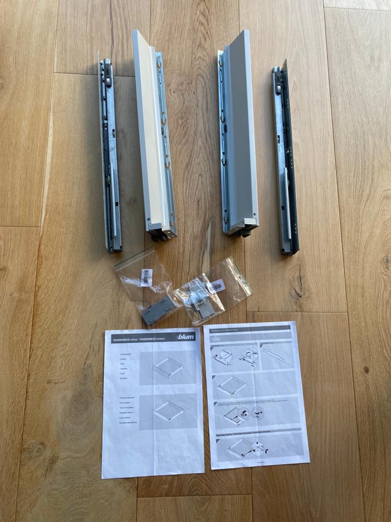 Nieuw Blum Tandembox Zelf-bouwpakket Ladegeleiders, Ophalen of Verzenden, Nieuw, Rvs, Slot