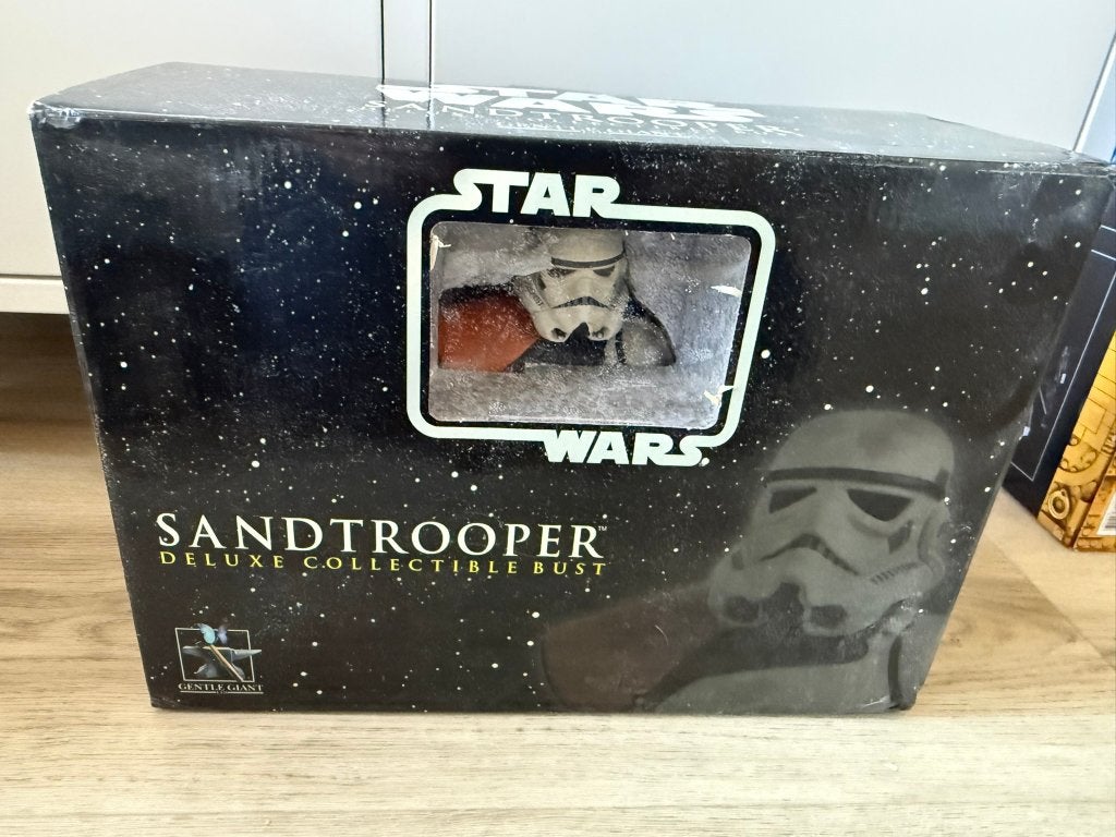 Star Wars Gentle Giant Sandtrooper deluxe, Verzamelen, Ophalen of Verzenden, Nieuw, Beeldje of Buste