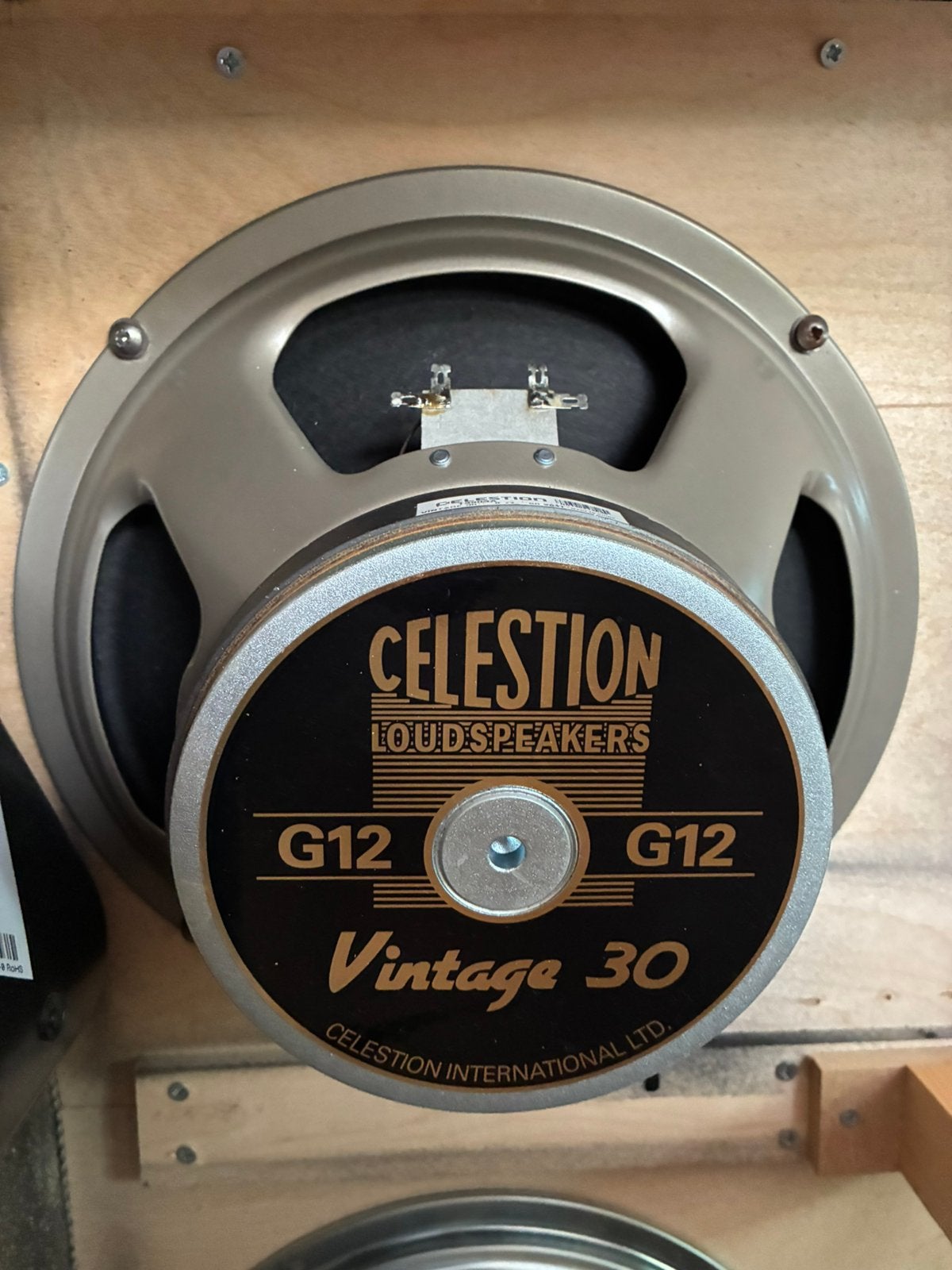 Celestion vintage 30 8 ohm. 2 stuks, Audio, Tv en Foto, Luidsprekers, Ophalen, Zo goed als nieuw, Minder dan 60 watt, Overige merken