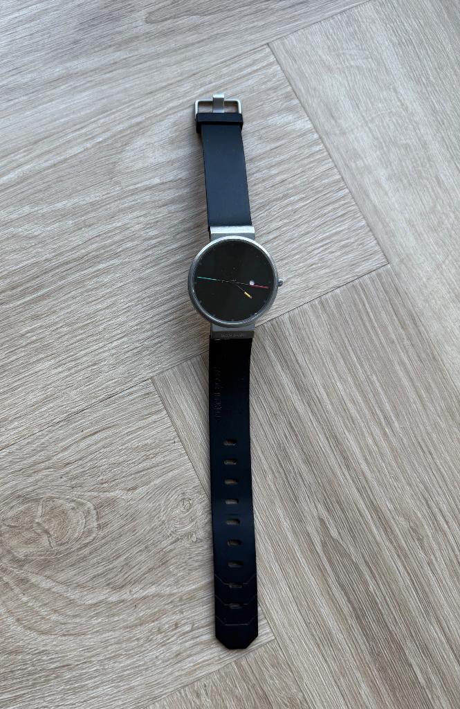 Jacob Jensen 640 Titanium Horloge heren, Overige merken, Overige materialen, Polshorloge, Ophalen of Verzenden