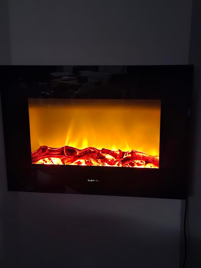 Ruby Fires sierhaard met afstandsbediening, Huis en Inrichting, Haarden, Elektrische haard, Ophalen