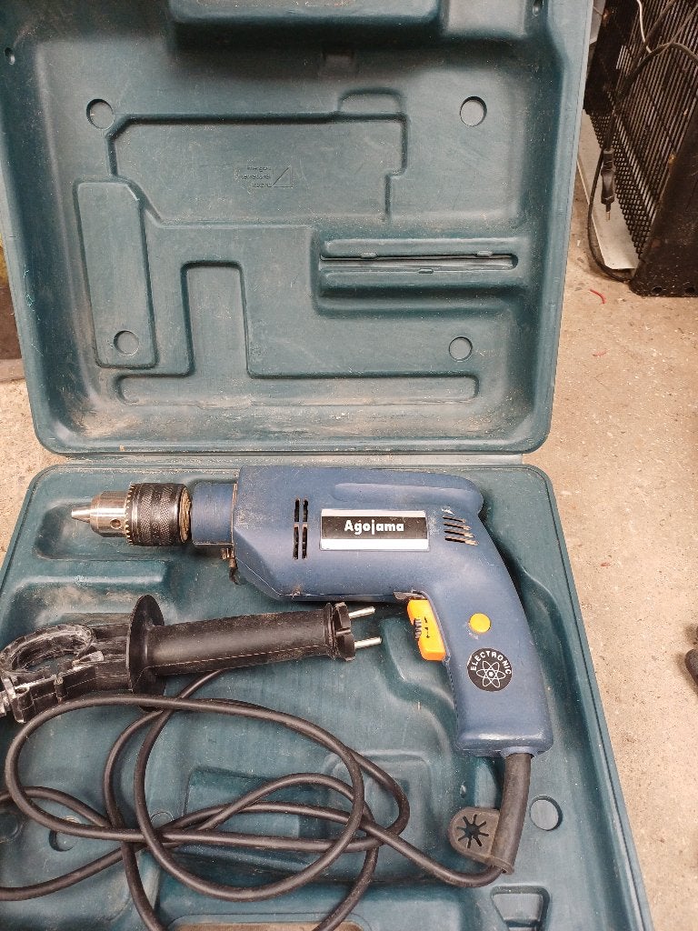 Boormachine van Agogama., Doe-het-zelf en Verbouw, Gereedschap | Boormachines, Ophalen of Verzenden, Gebruikt, Boormachine, Variabele snelheid