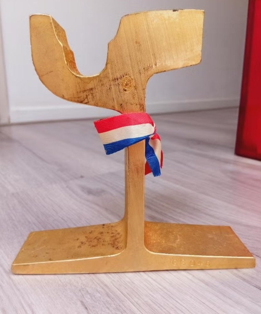 Originele NZH tramrail van "De blauwe tram", Verzenden, Zo goed als nieuw, Tram, Kaart of Prent
